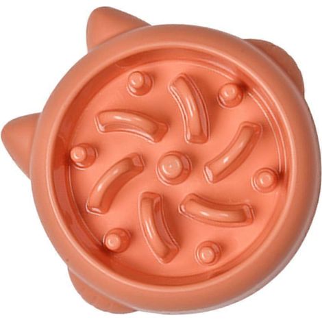 Gamelle anti-glouton pour chien, en plastique, compatible avec les animaux de compagnie. (1/5)