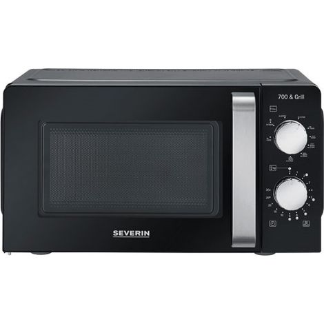 Severin MW 7781 Mikrowelle Schwarz 17 L mit Grill (1/5)
