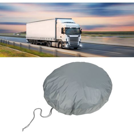 [Bache de Roue] Couverture de Pneu Universelle Imperméable Multifonction Gris L - Protection Sol/Intempéries pour Camping-Cars/Bateaux/Véhicules (1/5)