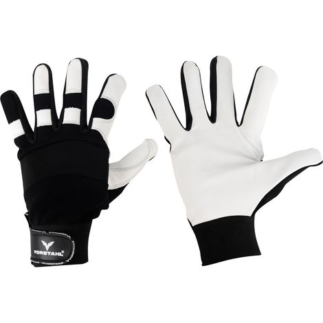 Gants de sécurité en cuir de chèvre pour mécanicien, taille 11 Vorstahl (1/5)