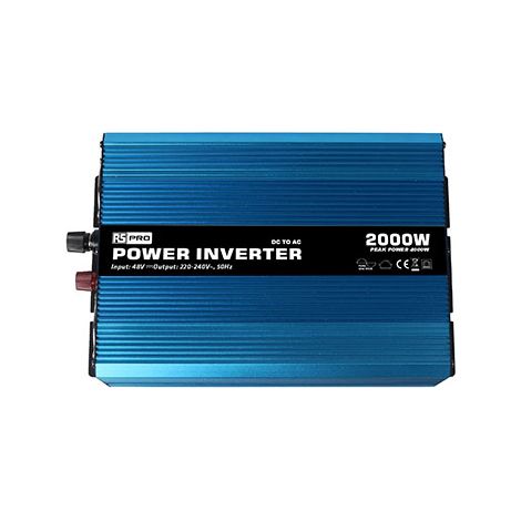 Convertisseur continu-alternatif, Onde sinusoïdale pure, 48V / 230V - 2000W ( Prix pour 1 ) (1/3)