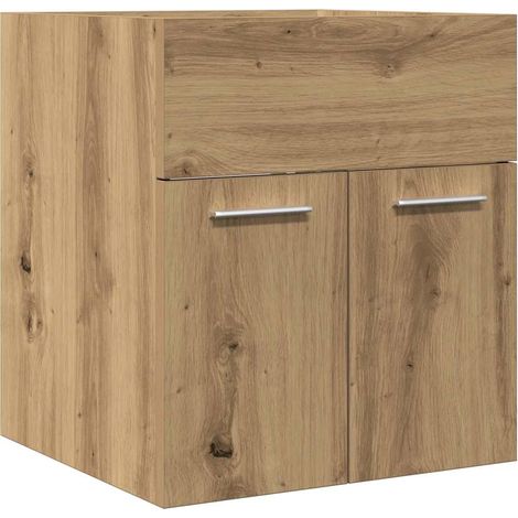 Maison Exclusive - Waschbeckenschrank Artisan-Eiche 41x38,5x46 Ho