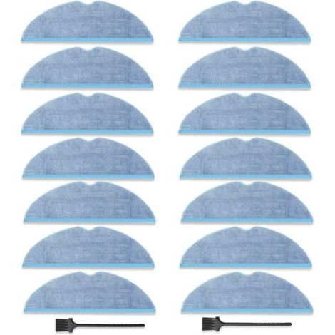 Accessori per Robot Aspirapolvere 14 Pz Microfibra Straccio Sostituzione Compatibile Roborock S8/S7 Vari Modelli (1/4)