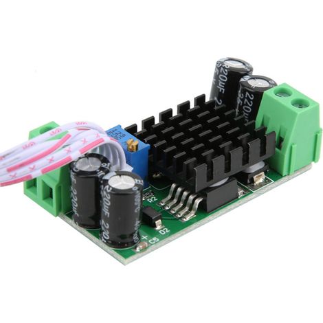 Régulateur de vitesse pour ventilateur CC 5V-24V 1A pour moteur sans balais (1/4)