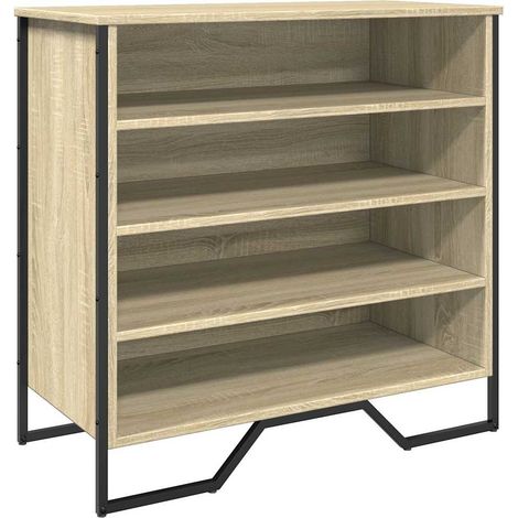 Maison Exclusive - Zapatero de madera de ingeniería roble Sonoma