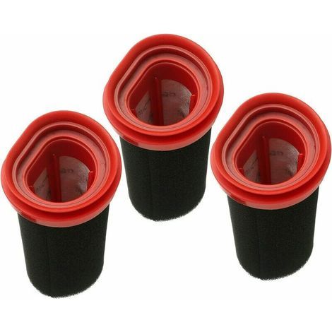 Lot de 3 filtres 25,2 V/21,6 V pour aspirateur sans fil Bosch Flexxo Series 4 BBH32101 BBH3ZOO25 BBH3PETGB BBH3211GB Remplace la pièce 12026520 T-Audace (1/5)