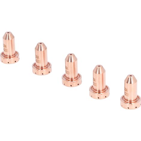 5PCS 9‑8233 Embouts de buse en laiton pour torche de découpe plasma SL60 SL100 (1/5)