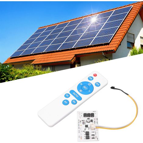 Ensemble circuit imprimé intégré et télécommande pour minuterie solaire 3,2 V/3,7 V (1/5)