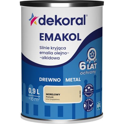 Dekoral Emakol Albaricoque 0,9L 1ud.