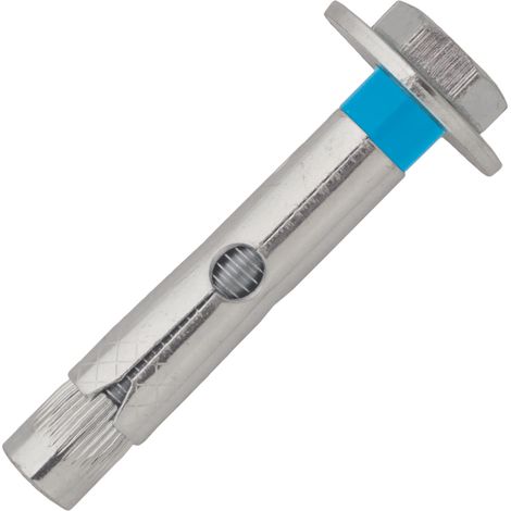Cheville Métallique Matériaux Pleins TH M6X45 Z.Blanc