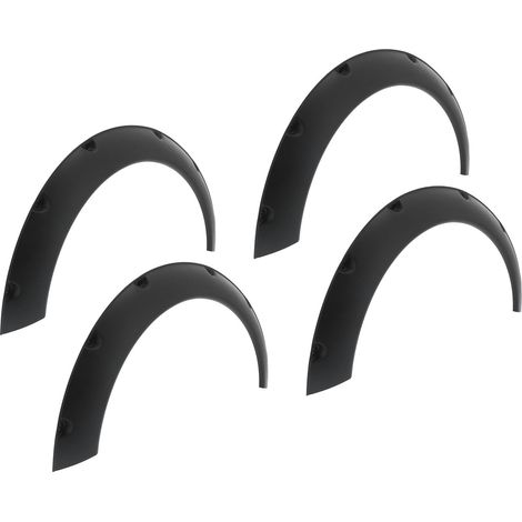 4 verbreiterte, flexible Radlaufschutzleisten, universelle Schmutzfänger, flexible Radlaufkanten, 4-teiliges Autozubehör (1/5)