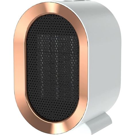 1200W Home Office Leiser PTC-Heizlüfter Schnelles Aufheizen Sicherer und energiesparender Innenheizer-Weiß