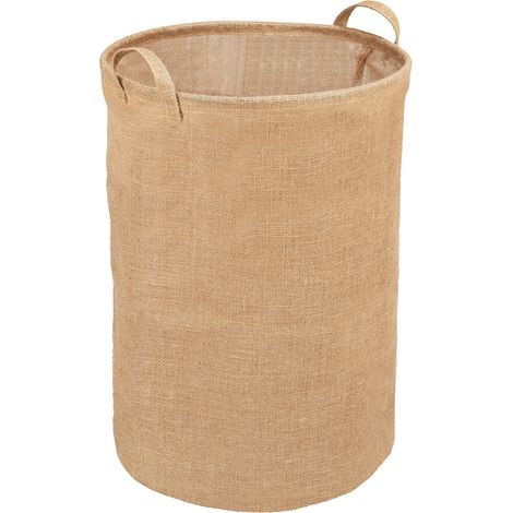 Panier à linge rond JUNA, 62 L, WENKO (1/5)