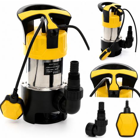 Pompa elettrica da 1850 W con galleggiante Kraft&Dele (1/5)