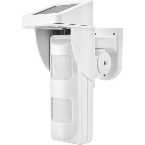 Sensore Doppio Pir Pannello Solare Outdoor Rilevatore Movimento (1/5)