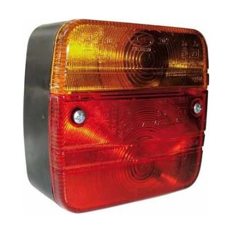 Feu arriere standard avec eclairage de plaque rechange pour remorques