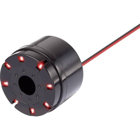 TRU COMPONENTS 1567766 Générateur de signal piézo Bruit généré: 105 dB Tension: 12 V/DC son intermittent 1 pc(s) (1/2)