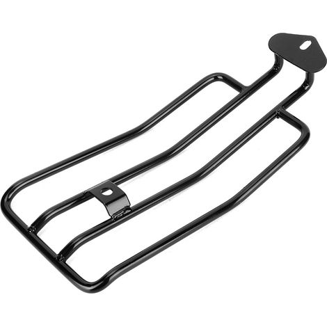 Retro-Gepäckträger für Motorräder, passend für XL883/1200 X48, Schwarz (1/5)