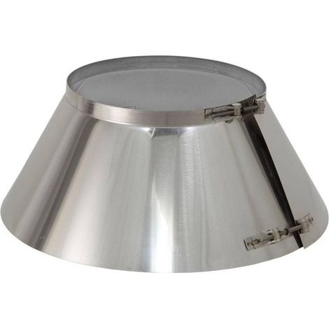 ICS Mündungsabschluss inkl. Regenabdeckung, 130mm