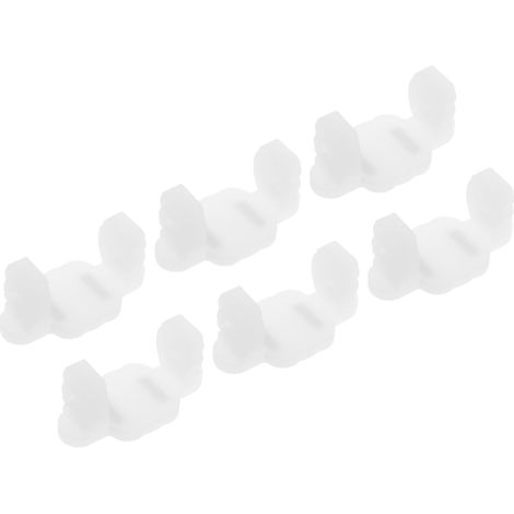 Pieces Magnetic Clips for Christmas Lights, Sturdy Holders for Outdoor Lighting, Practical Hooks for Festive Decorations (1/5)