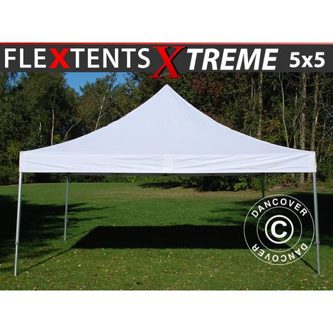 Pop up gazebo FleXtents Xtreme 50 5x5 m White