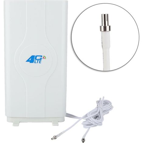 La TS9 est une antenne intérieure 4G LTE extrêmement rapide avec un gain allant jusqu'à 88 dBi et une gamme de fréquences de 700 MHz à 2600 MHz. (1/5)