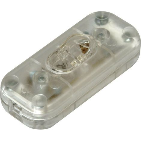 Flexibler Kabelschalter 191310089 mit transparenter Zugentlastung, 1 x Aus/Ein, 2 A, 1 Stück W720541 (1/5)
