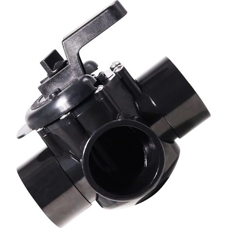 Vanne de dérivation à trois ports pour valve de plomberie Pentair 263028 de 5,1 cm de diamètre intérieur de 5,1 cm, diamètre extérieur de 5,1 cm, matériau PA nylon PC, installation facile (1/5)