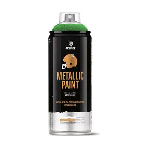 Bombe de peinture MTN Pro Metallic Paint Vert (1/3)