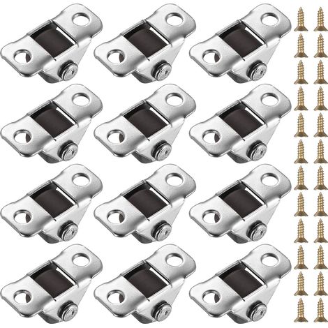 20 ruedas resistentes para muebles, miniruedas giratorias de 12 mm, ruedas de goma para pequeños electrodomésticos y equipaje, capacidad total de 160 kg. (1/5)
