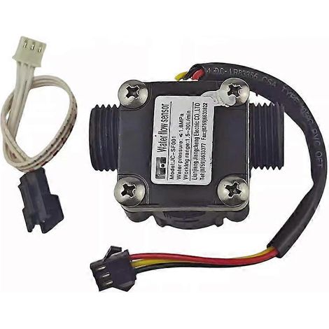 Capteur de débit d'eau CWV-H0539 JC-SF001 avec câble adaptateur, compatible avec les chauffe-eau muraux ENERGIETEC CHINAMACRO (1/5)