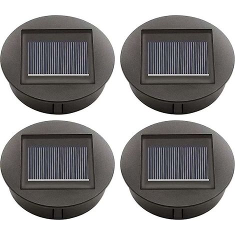 3.15 Waterproof Solar Light Replacement Top Parts Solar Lantern Replacement Battery Box Top Cover Lantern DIY Outdoor Hanging Table Light Garden Decor
