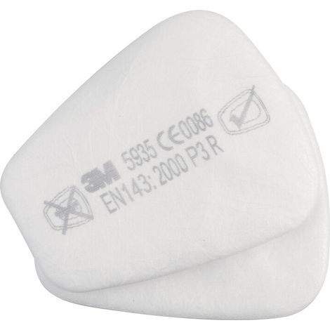 Filtre à particules P3 R - 1paires - 2135 - pour masque série 6000 - 3M FRANCE