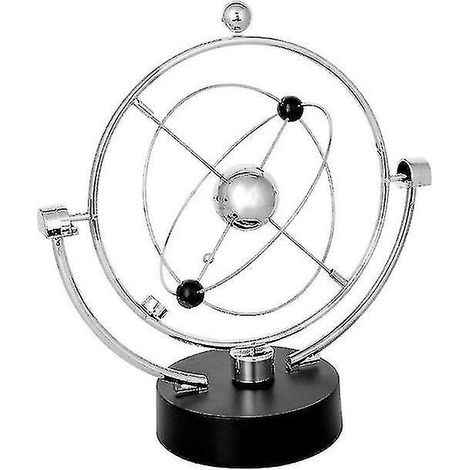 Modèle de globe terrestre, instrument de mouvement perpétuel rotatif, ornement magnétique, pendule de Newton, modèle de bureau, maison (1/5)