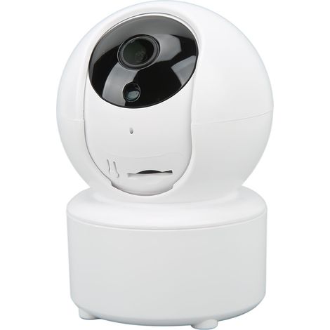 Caméra de surveillance intelligente intérieure motorisée avec Wi-Fi, détection infrarouge, alarme et audio bidirectionnel pour la sécurité de votre domicile (prise UE). (1/5)