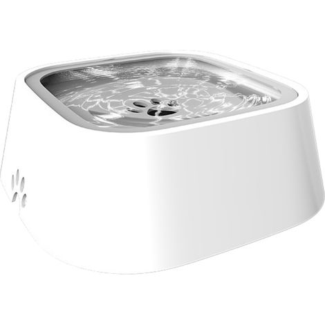 1 gamelle d'eau anti-déversement, à alimentation lente, anti-goutte et anti-éclaboussures, pour chiens/chats/animaux de compagnie (1/5)