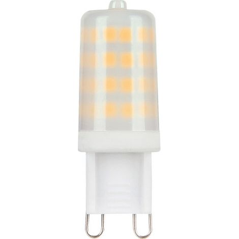Alcapower Lampada LED Bispina G9 4W 350lm 6500K Bianco Freddo 230V, Luce Istantanea ad Alta Efficienza Energetica con Fattore di Potenza 0.93