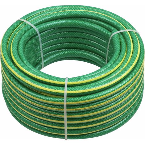 Meister Schlauch Kreuzgewebe, 12,7 mm (1/2 Zoll) - 30 m Länge - Zur Bewässerung kleiner Flächen - Trittfest & Abriebfest - UV-beständig / Gartenschlauch aus Erst-PVC / Wasserschlauch / 9930260 (1/2)