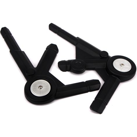 Left and right side frame protectors for BMW R1200GS LC/ADV 2013-2020 models. (1/4)