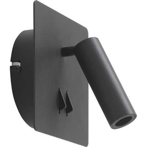 LED-vägglampa, vägglampa inomhus "Magya" aus aluminium / grå / zink für vardagsrum / matsal von Lucande