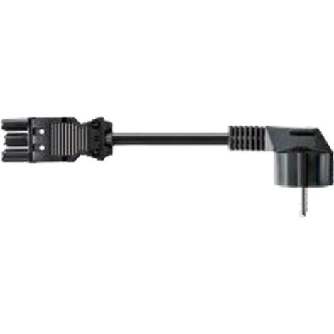 Bachmann 375.075 Anschlussleitung Schwarz 2.00 m
