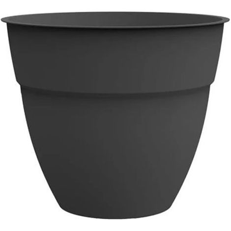 Pot OSAKA Gris anthracite - Ø25 cm - Dim. Ø25,6 x 21,2 cm - 6,5 L - EDA (1/2)
