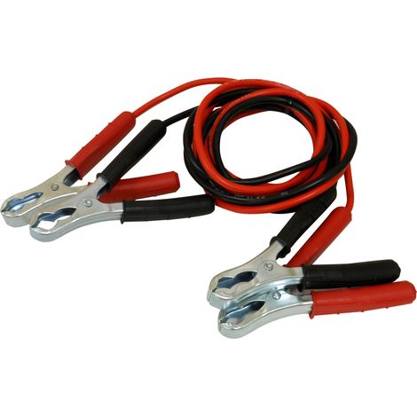 CAVI PER COLLEGAMENTO BATTERIE AUTO 120 Amp. cavo mt. 2,5 (Ø mm. 10)