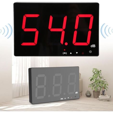 Sound Level Meter, 30130 dB Sound Level Meter with 9.6 Inch LCD Display