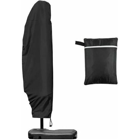 Adélala Sonnenschirm 280 x 30/81/46 cm Schutzhülle für Ampelschirm 2 bis 4 m großer Sonnenschirm Schutz vor schlechtem Wetter UV-Wind Outdoor für Ampelschirm (1/5)