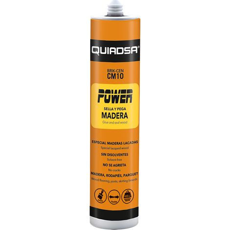 Quiadsa Brik-cen Cm-10 Blanc Mastic Adhésif Hybride Polyvalent Haute Performance - Quiadsa (1/2)