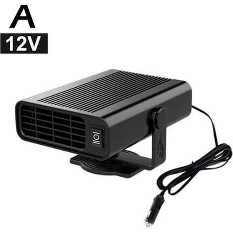 Riscaldatore elettrico per veicoli da 500 W, alimentazione a corrente continua 12 V, ventilatore riscaldante, deumidificatore e unità di sbrinamento. (1/5)