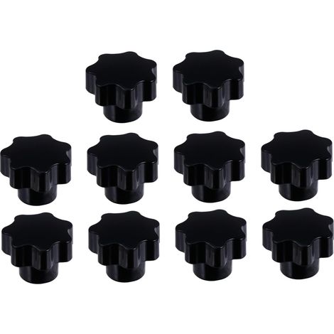 Lot de 4 Roulettes pour Porte Coulissante en Plastique Noir Silencieuses Roulement, Poids Renforcé, Adaptées pour Armoires, Placards et Penderies, Accessoires Solide pour Portes (1/5)