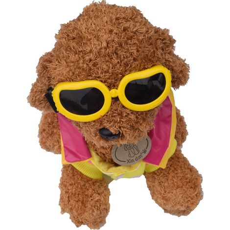 Filiyano-Lunettes pour chien, lunettes de soleil pour animaux de compagnie, lunettes pliables pour chien avec protection UV (1/5)