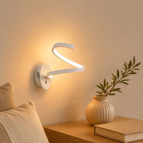 Applique LED blanche spirale - Looper (1/5)